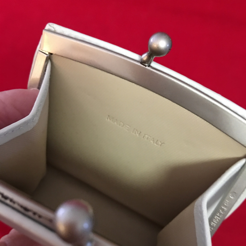 SOLD! COACH Madison Ivory Leather Mini Coin Purse - Picture 8 of 8